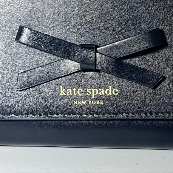 NWT Kate Spade Black Sawyer Street Callie Clutch Wallet